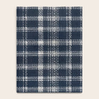 Cozy Blue Plaid  Notebook Gallery Image 4