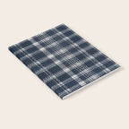 Cozy Blue Plaid  Notebook Gallery Image 2