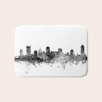 Nashville Tennessee Skyline Bath Mat Gallery Image 1