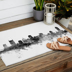 Nashville Tennessee Skyline Outdoor Rug Gallery Image 2
