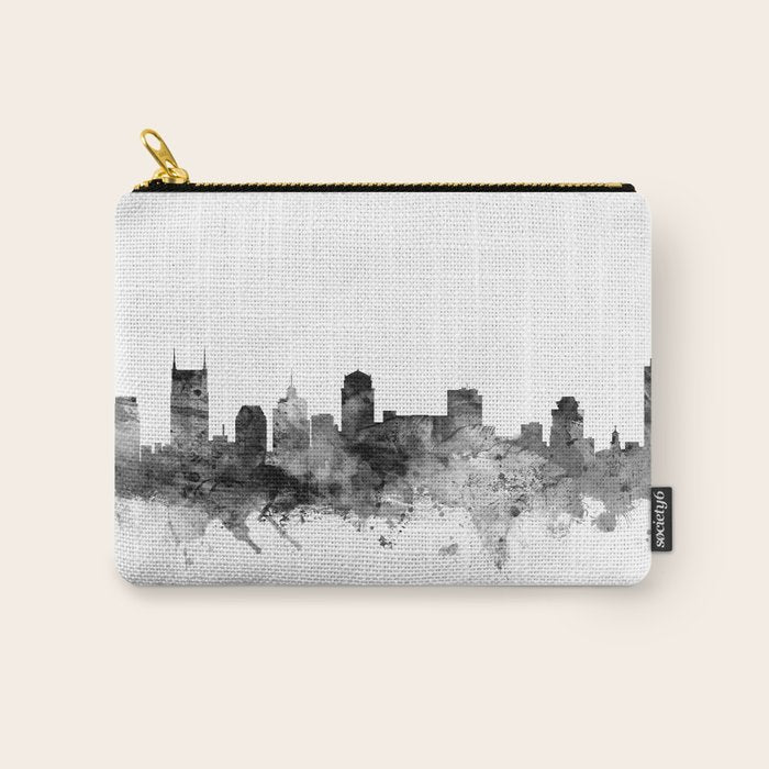 Nashville Tennessee Skyline Carry All Pouch Gallery Image 1