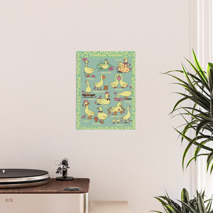 Zodiac Geese Poster Gallery Image 2