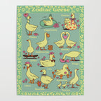 Zodiac Geese Poster Gallery Image 4