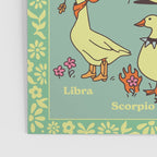 Zodiac Geese Poster Gallery Image 3