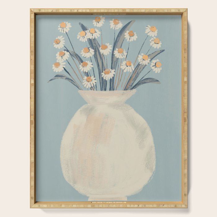 Flowers In A Vase 17 Serving Tray Gallery Image 1