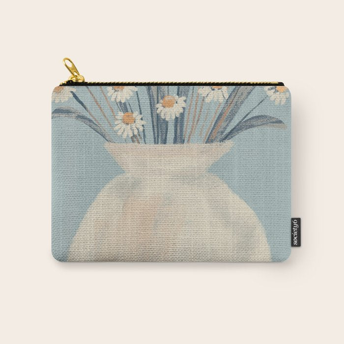 Flowers In A Vase 17 Carry All Pouch Gallery Image 1