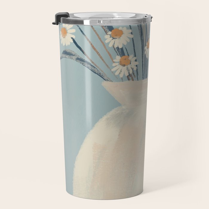 Flowers In A Vase 17 Travel Mug Gallery Image 3