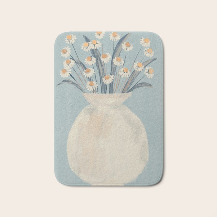 Flowers In A Vase 17 Bath Mat Gallery Image 1
