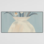 Flowers In A Vase 17 Desk Mat Gallery Image 3