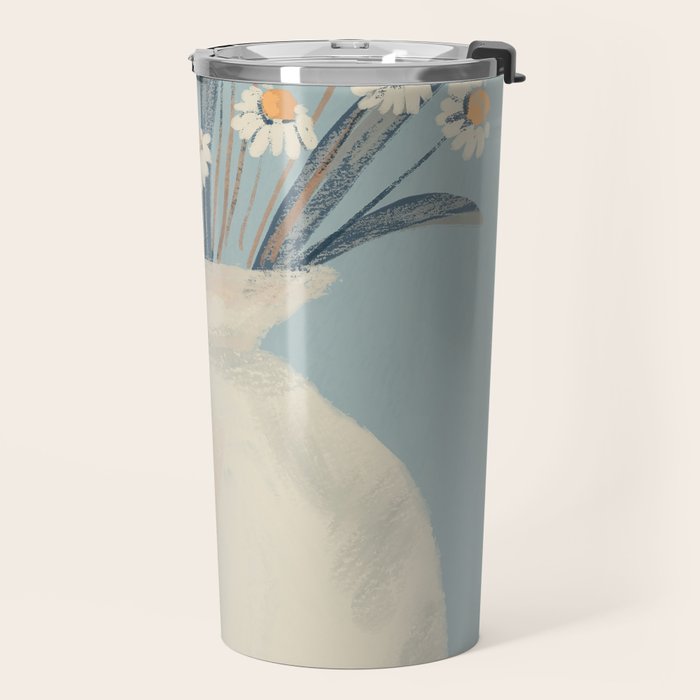 Flowers In A Vase 17 Travel Mug Gallery Image 2