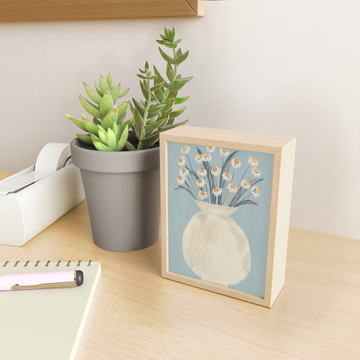 Flowers In A Vase 17 Mini Art Print Gallery Image 2