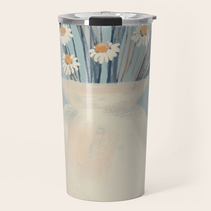 Flowers In A Vase 17 Travel Mug Gallery Image 1
