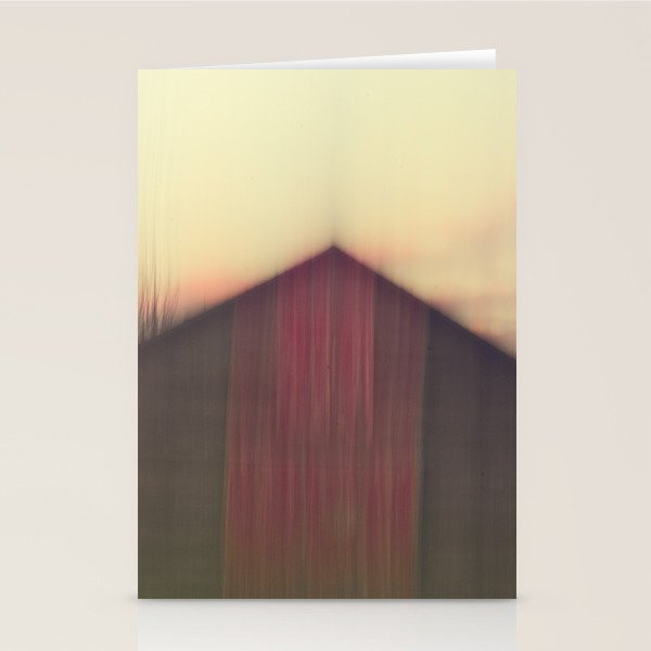 Red Barn Stationery Card Gallery Image 1