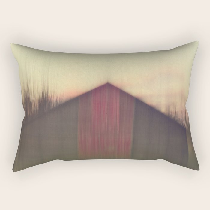 Red Barn Rectangular Pillow Gallery Image 2