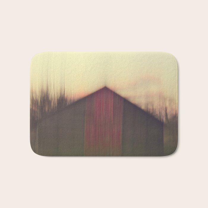 Red Barn Bath Mat Gallery Image 1