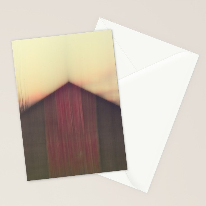 Red Barn Stationery Card Gallery Image 2