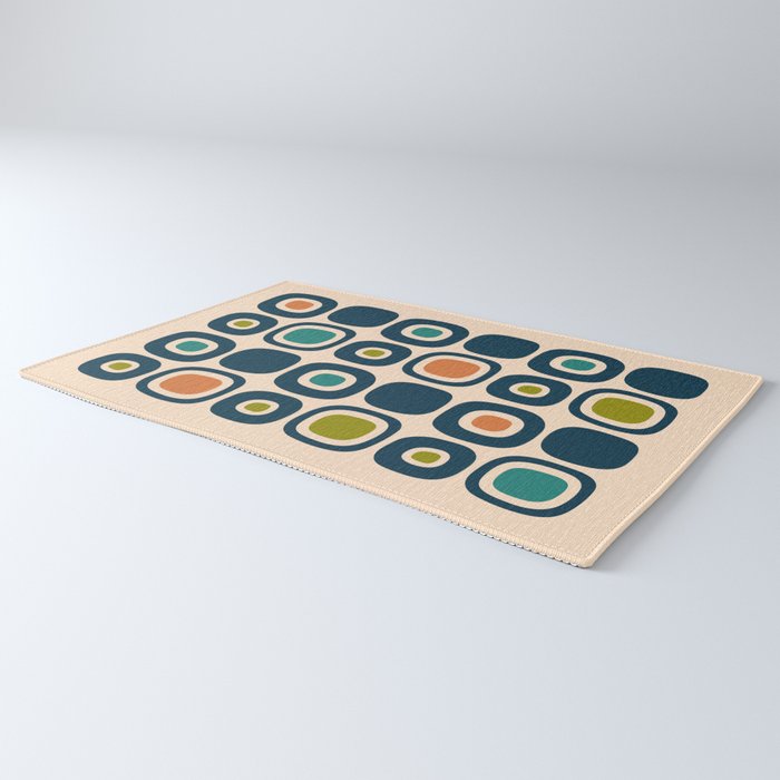 Mid Century Modern Scandinavian Abstract 322 Rug Gallery Image 3