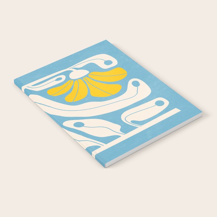 Iceberg & Golden Poppy: Les Fleurs | Flower Market Color Series 03 Notebook Gallery Image 2