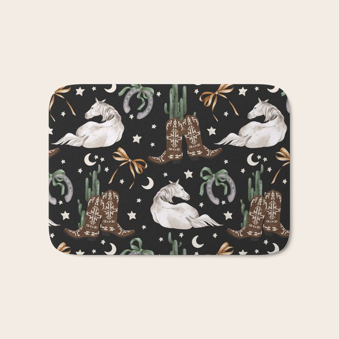 Cowboy Dreams Delight Bath Mat Gallery Image 1