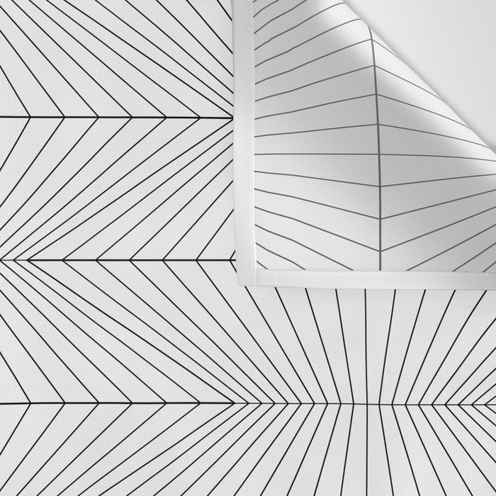 Geometric Angular Lines Pattern XIII Wall Tapestry Gallery Image 3