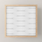 Geometric Angular Lines Pattern XIII Mini Art Print Gallery Image 1