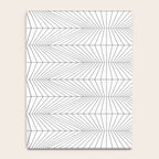 Geometric Angular Lines Pattern XIII Notebook Gallery Image 4