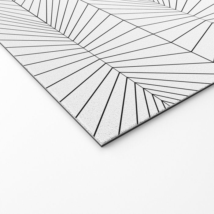 Geometric Angular Lines Pattern XIII Welcome Mat Gallery Image 2