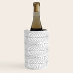 Geometric Angular Lines Pattern XIII Wine Chiller Gallery Image 2