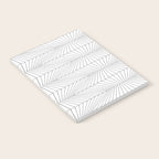 Geometric Angular Lines Pattern XIII Notebook Gallery Image 2