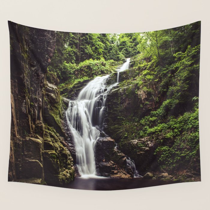 Wild Water - Landscape and Nature Photography Wall Tapestry Gallery Image 1