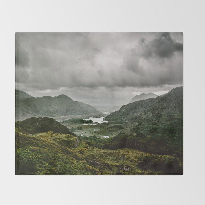 Ladies View Kerry Ireland Throw Blanket Gallery Image 2
