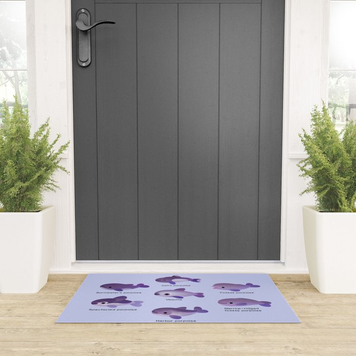 Porpoise Day Welcome Mat Gallery Image 3