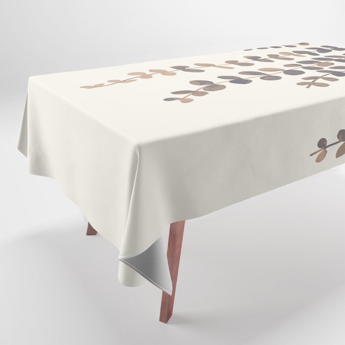 Eucalyptus Watercolor Tablecloth Gallery Image 1
