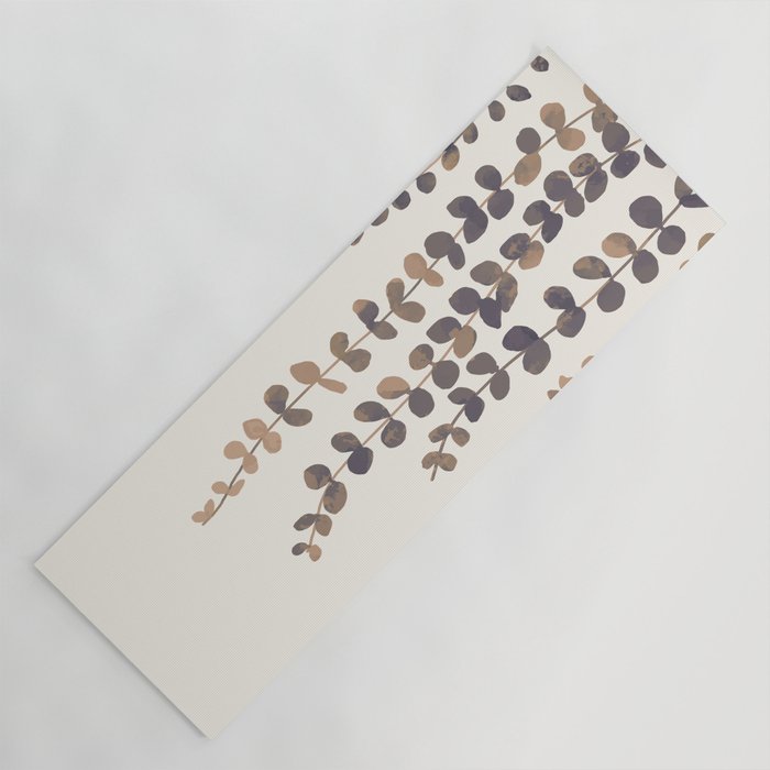 Eucalyptus Watercolor Yoga Mat Gallery Image 1