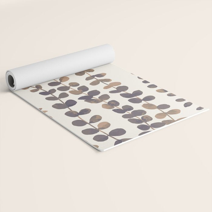 Eucalyptus Watercolor Yoga Mat Gallery Image 2