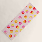 Ying Yang Bright Pattern Yoga Mat Gallery Image 1