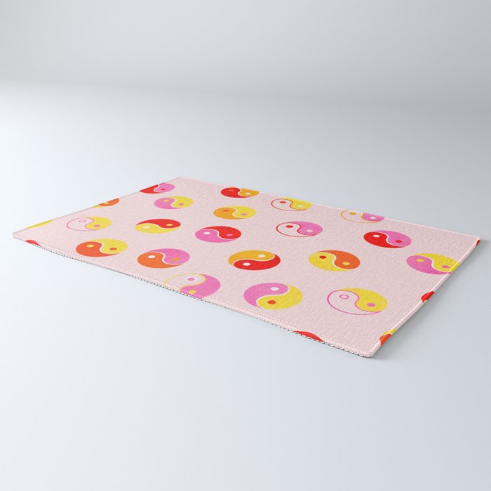 Ying Yang Bright Pattern Rug Gallery Image 3