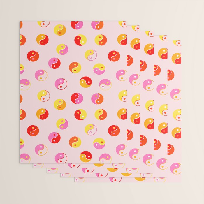 Ying Yang Bright Pattern Wrapping Paper Gallery Image 3