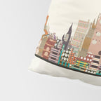 barcelona skyline Pillow Sham Gallery Image 4