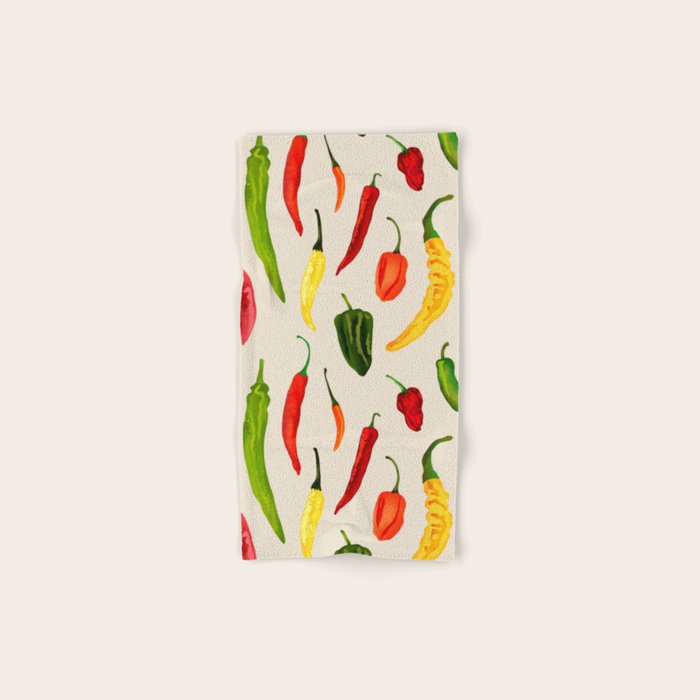 Hot Stuff Peppers Bath Towel Gallery Image 1