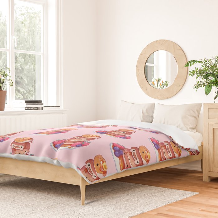 Fluffy sea pancakes Duvet Cover Gallery Image 2