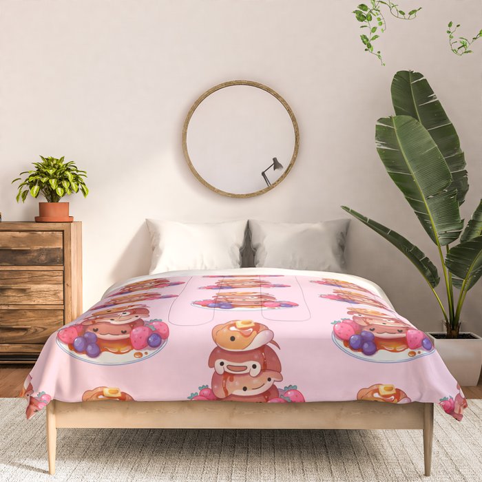 Fluffy sea pancakes Comforter Gallery Image 3