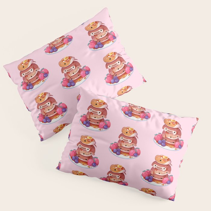 Fluffy sea pancakes Pillow Sham Gallery Image 1