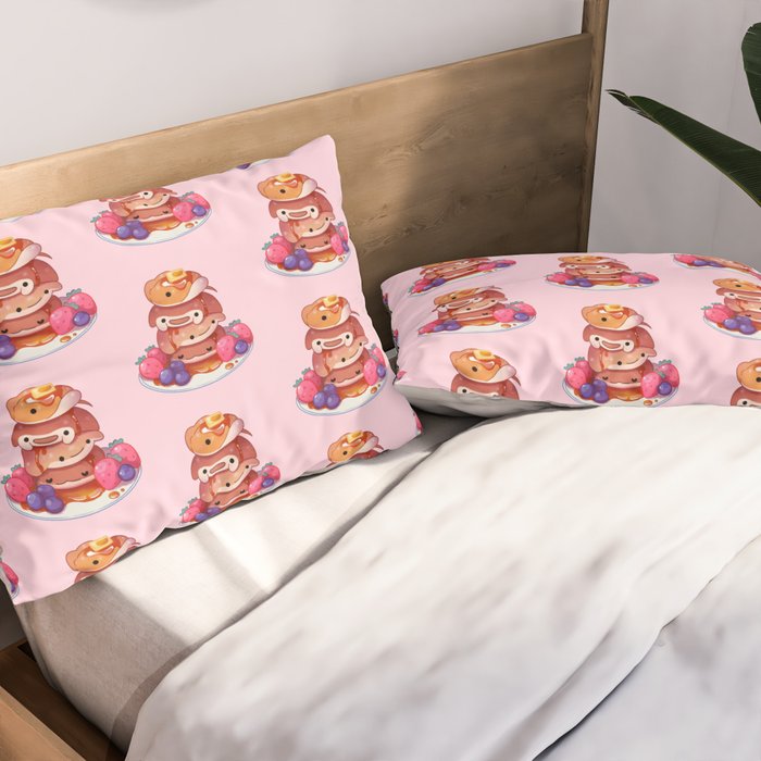 Fluffy sea pancakes Pillow Sham Gallery Image 2