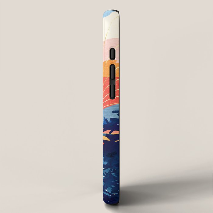 Sunset Lake iPhone Case Gallery Image 2