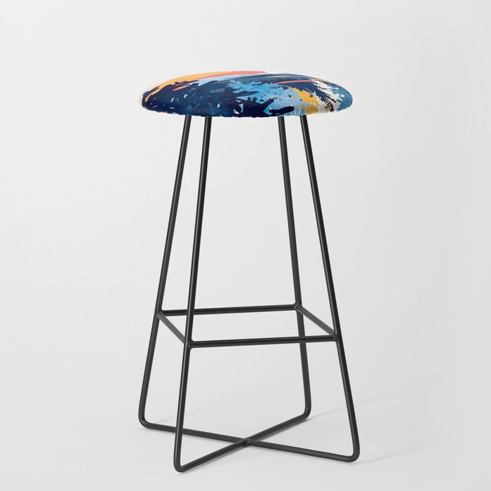 Sunset Lake Stool Gallery Image 1