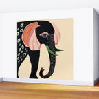 Colorful Elephant Wall Mural Gallery Image 2