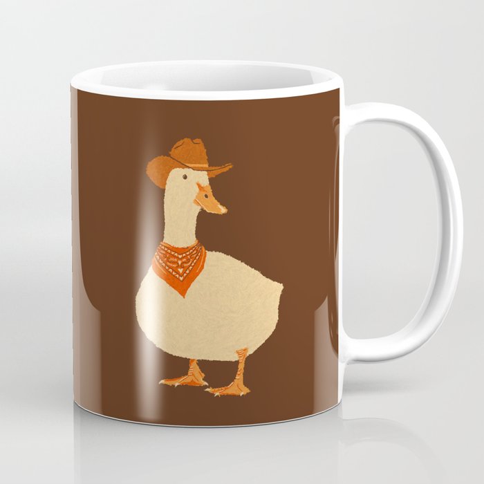 Bo The Cowboy Duck Coffee Mug Gallery Image 1