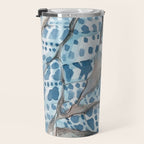 Blue Dot Shells Travel Mug Gallery Image 3