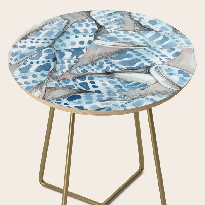 Blue Dot Shells Side Table Gallery Image 2